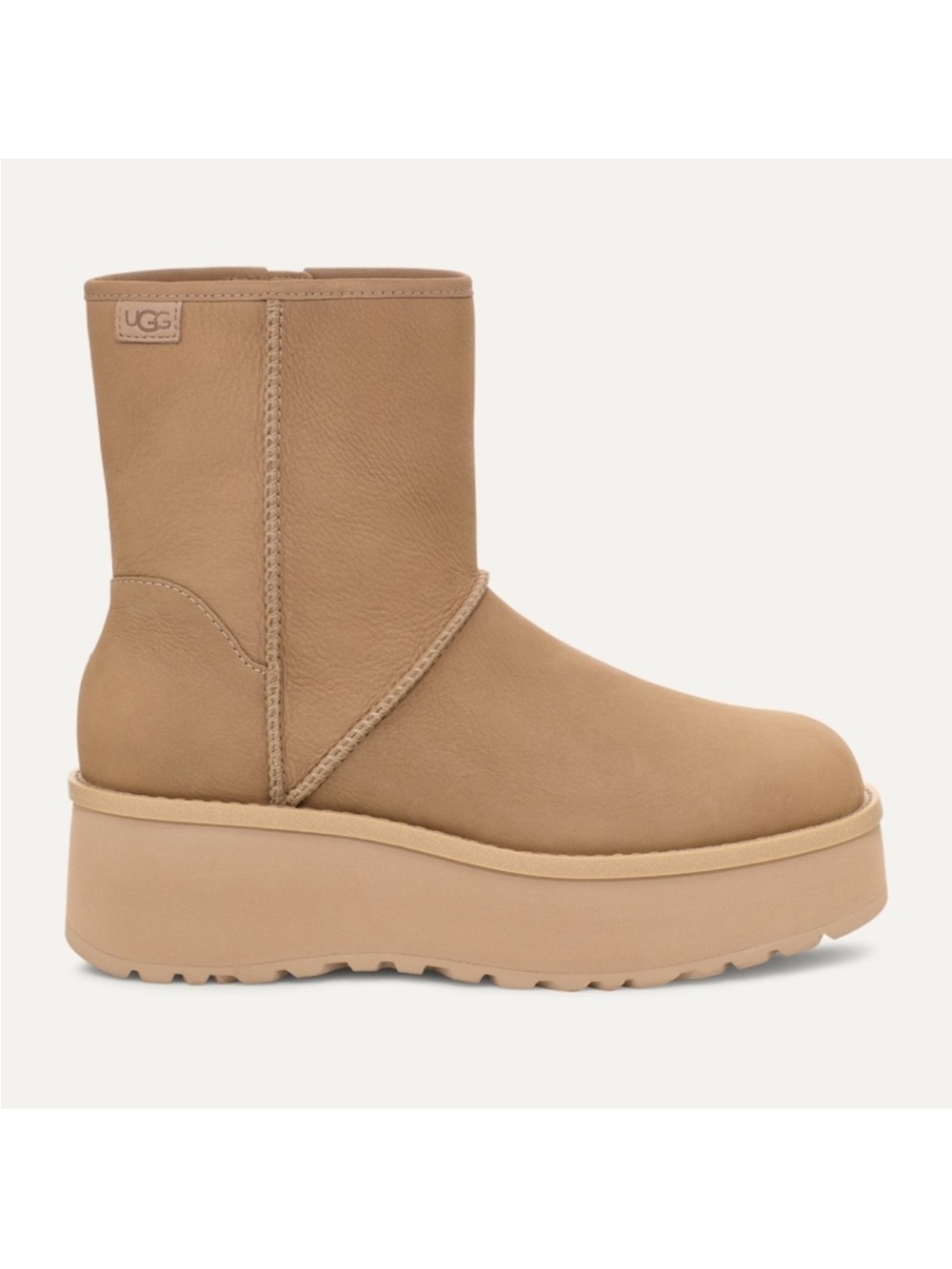 UGG Cityfunc Mid Platform Boots Women’s - MDSD Tan - 7